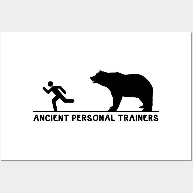 Ancient Personal Trainers (Dark) Wall Art by StillInBeta